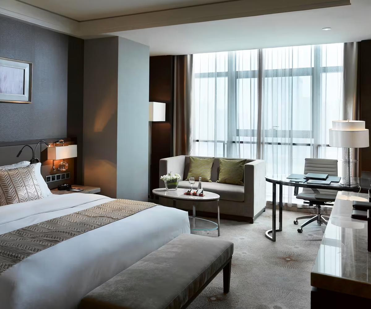 Melia Jinan Hotell Exteriör bild