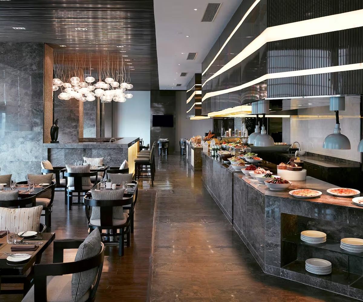 Melia Jinan Hotell Exteriör bild