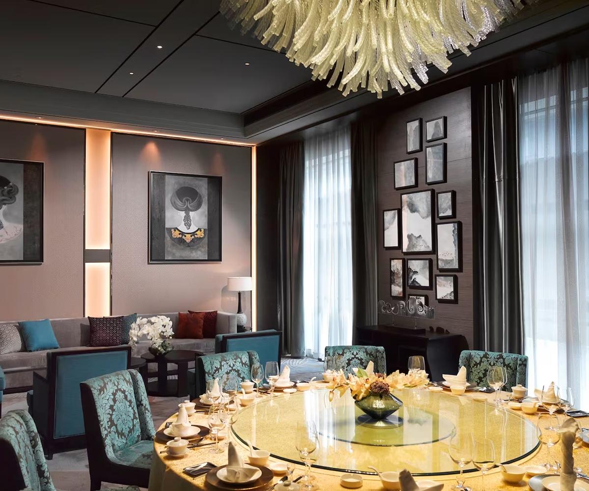 Melia Jinan Hotell Exteriör bild