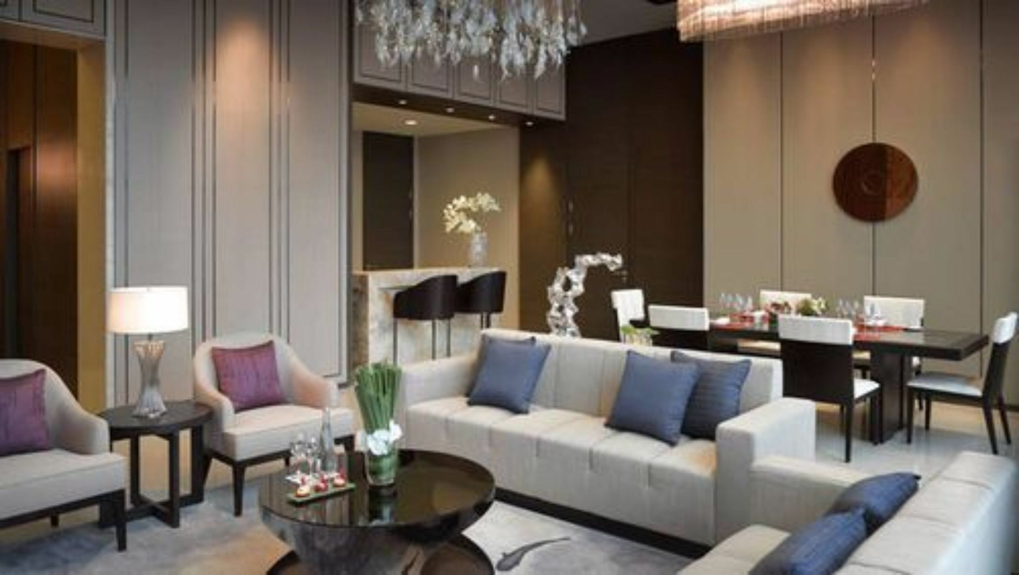 Melia Jinan Hotell Exteriör bild