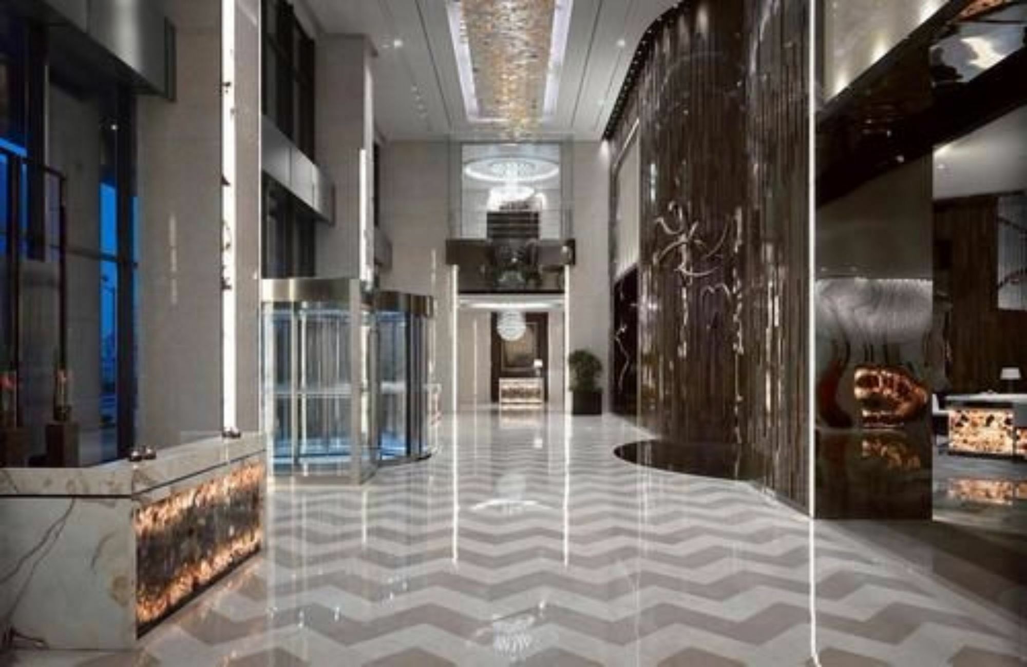 Melia Jinan Hotell Exteriör bild
